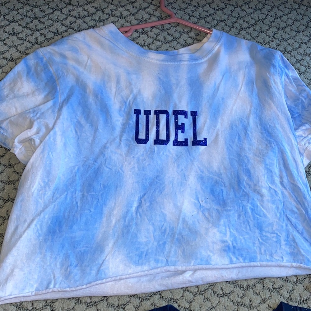Udel tie dye crop